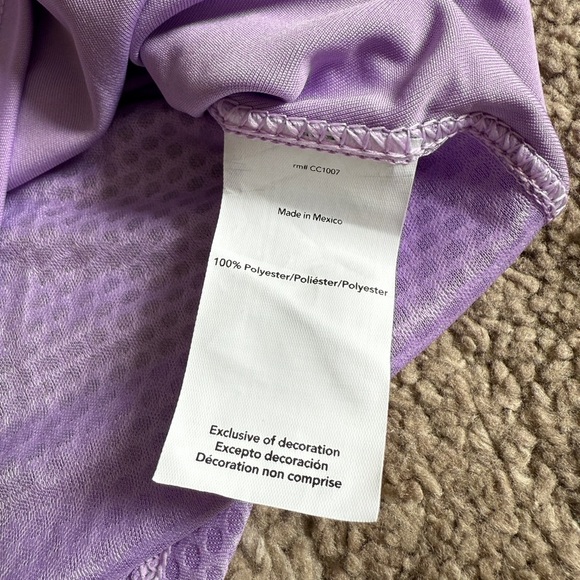 Kitch Pickleball Purple Graphic Tank Top- XS - Picture 5 of 7